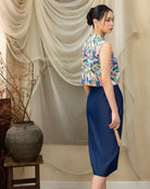 DOTTED LINE | Bonnie Cheongsam Top