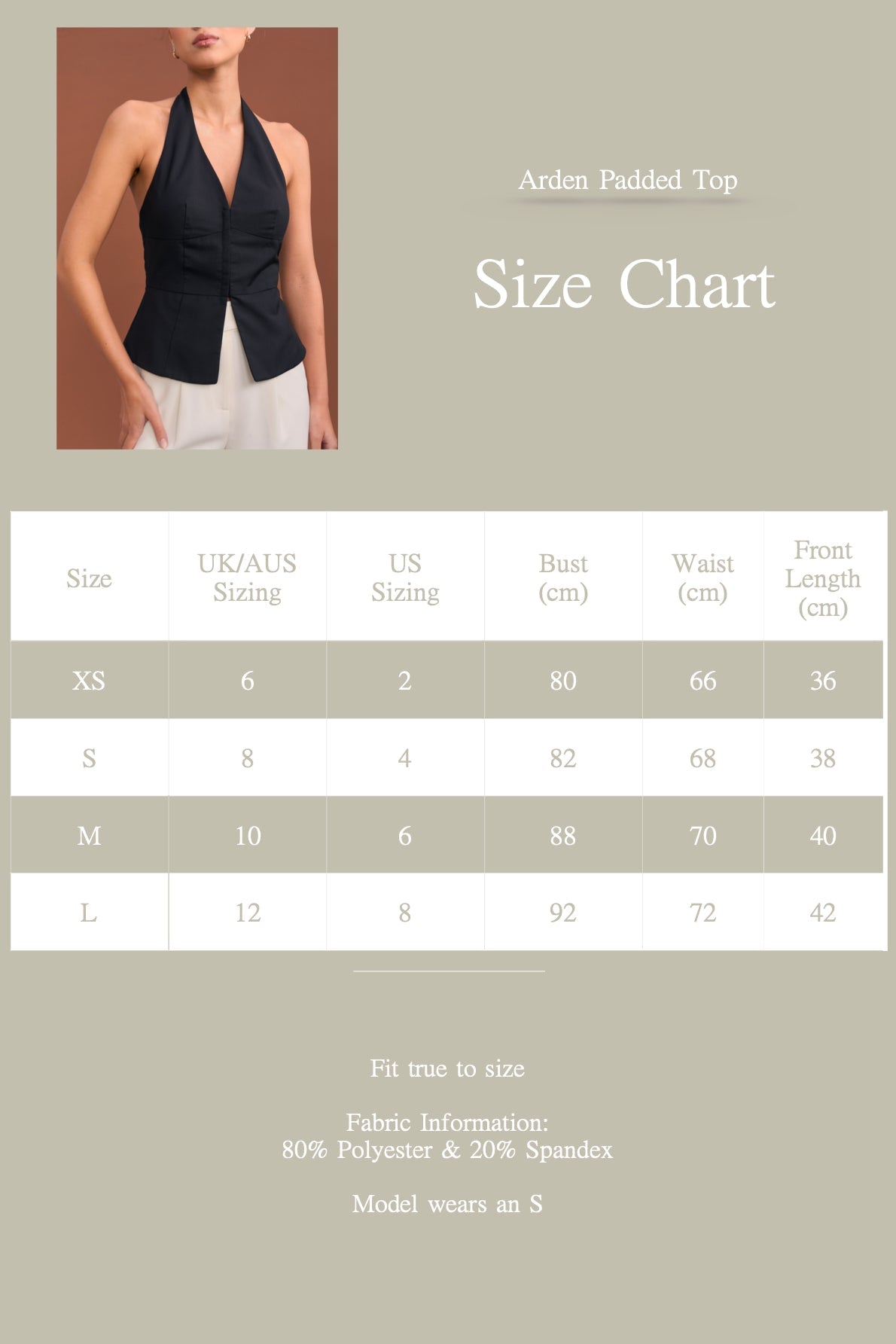 EMVY | Arden Padded Top - Black