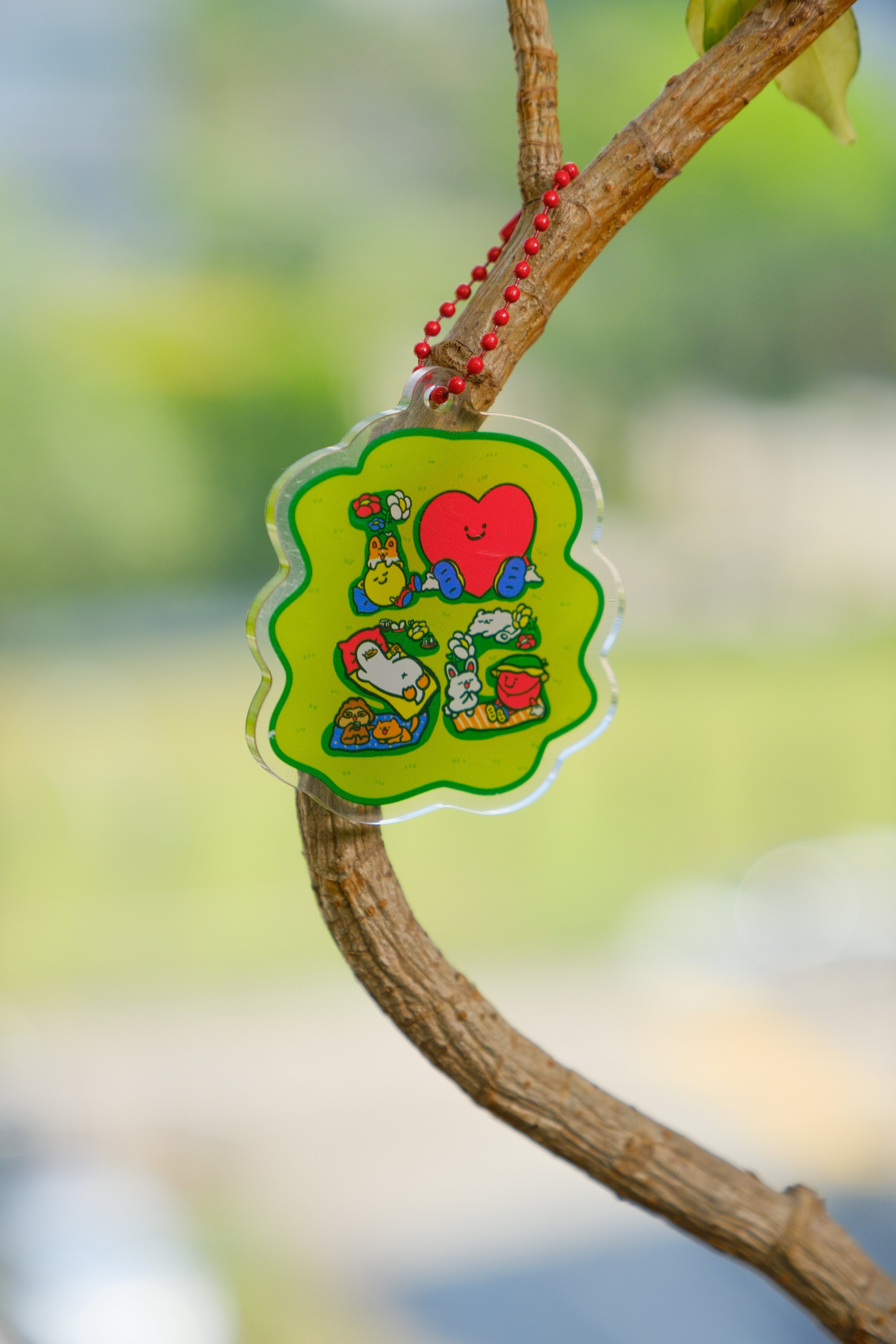 THE EVERYDAY CLUB | I LOVE SG Acrylic Keychain