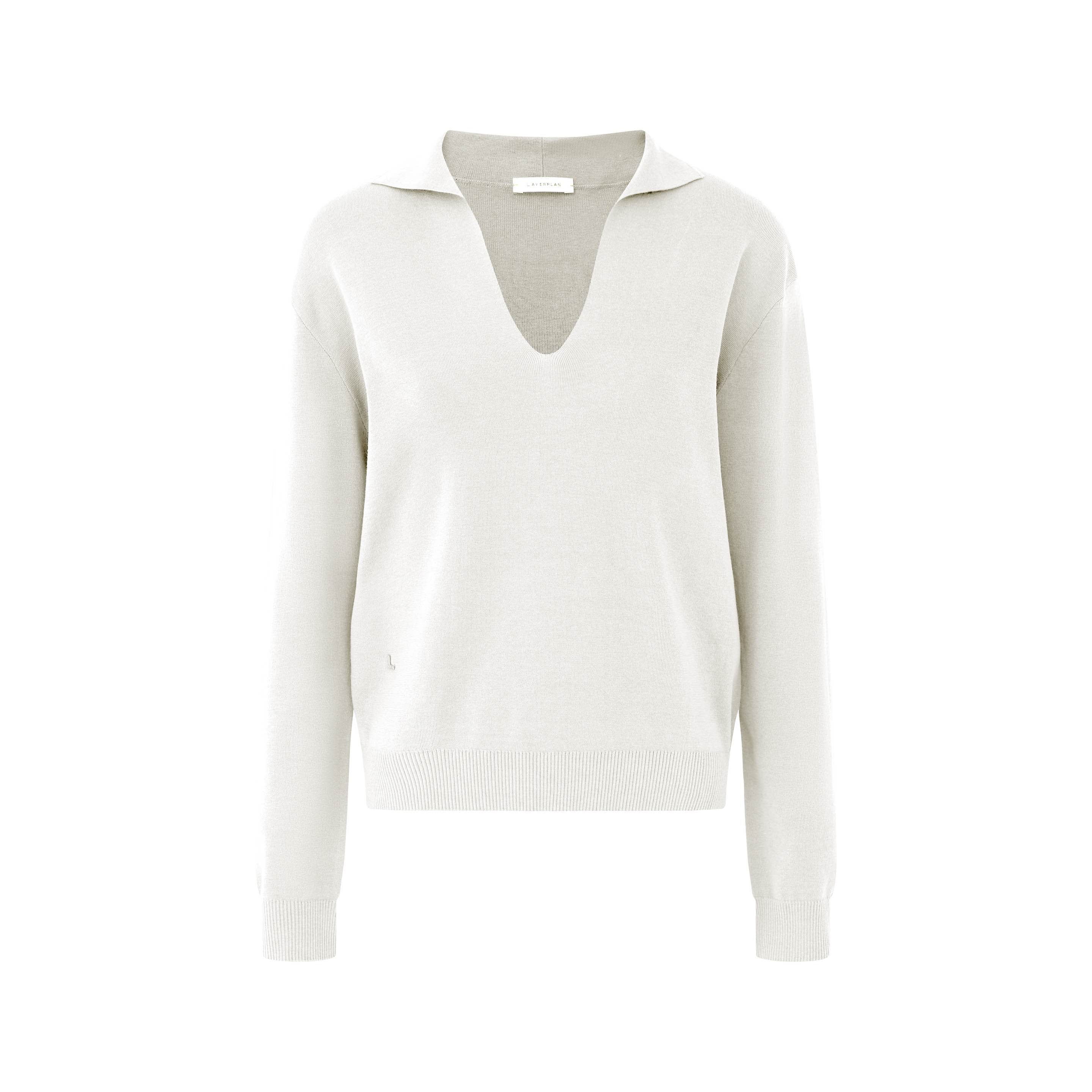 LAYERPLAN | Nerina Cotton Silk Blend Polo