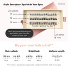 NODSPARK | Everyday Sparkle In Your Eyes Lazy Lashes