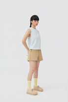 3EIGHTH | Kumo Muscle Tank | Stone Blue