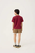 3EIGHTH | Everyday Reversible Tee in Burgundy & Sappanwood