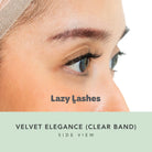 NODSPARK | Clear Band Everyday Velvet Elegant Lazy Lashes