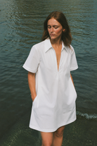 LAYERPLAN | Arden V-Neck Shirt Dress