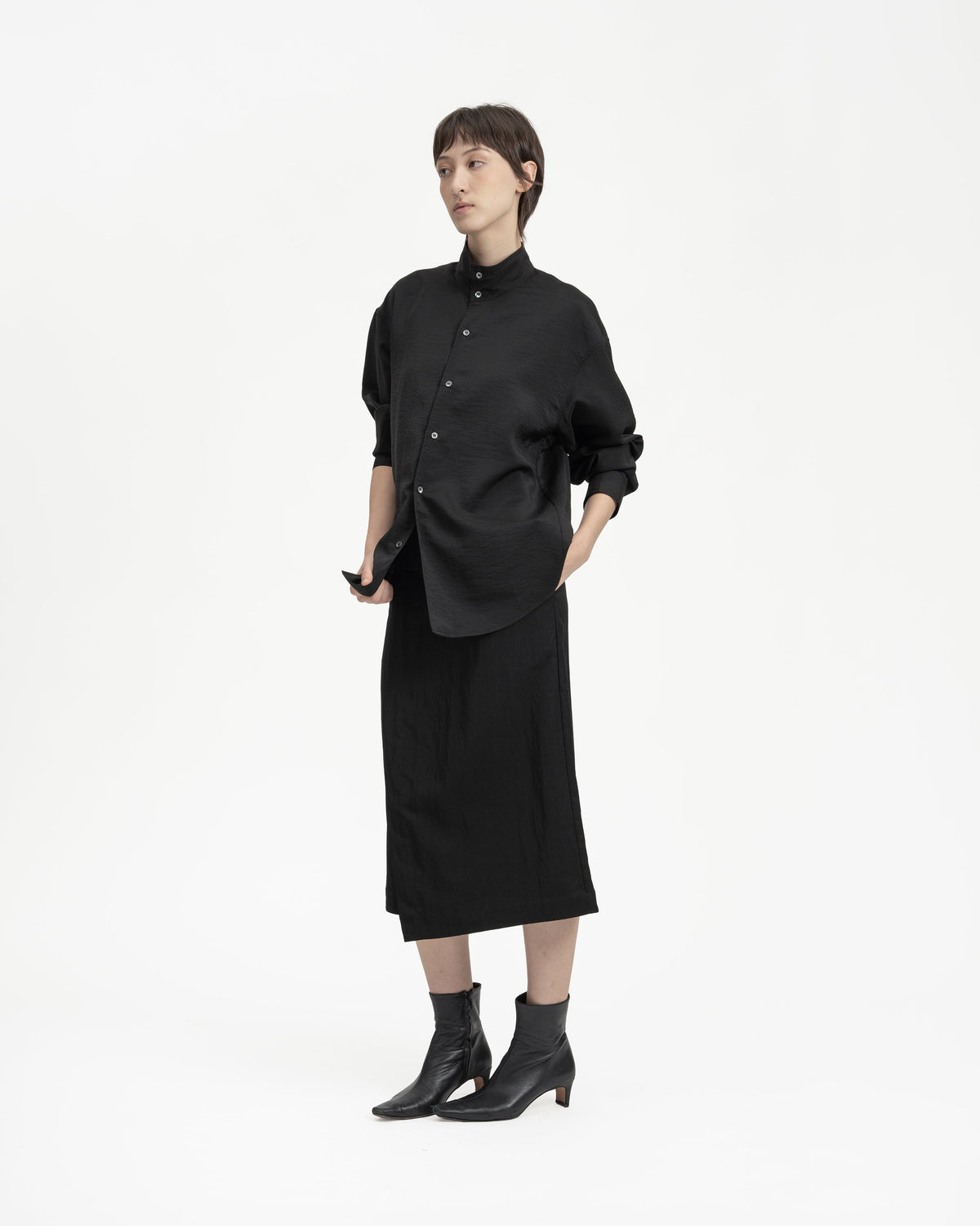 GRAYE | Mock Neck Shirt