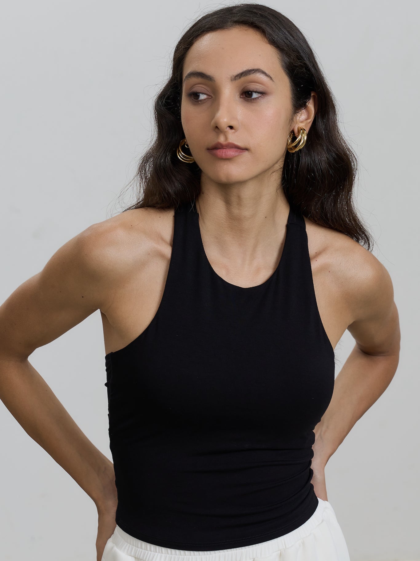 EMVY | Chloe Padded Top - Black