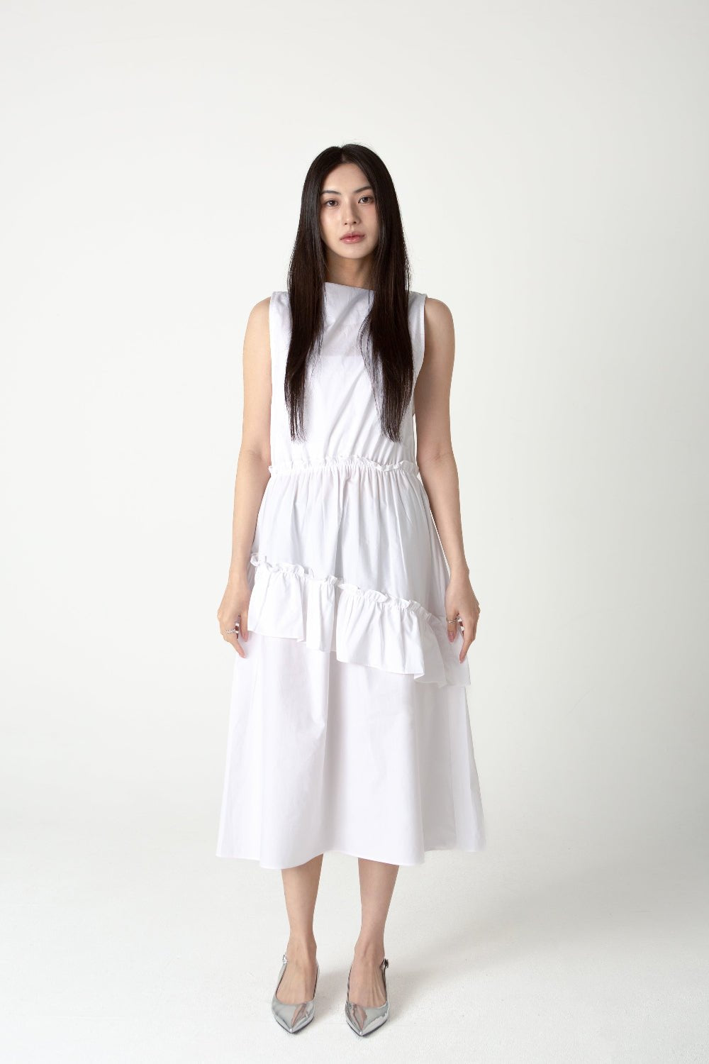 SAERO COLLECTIVE | Gureum Dress | White