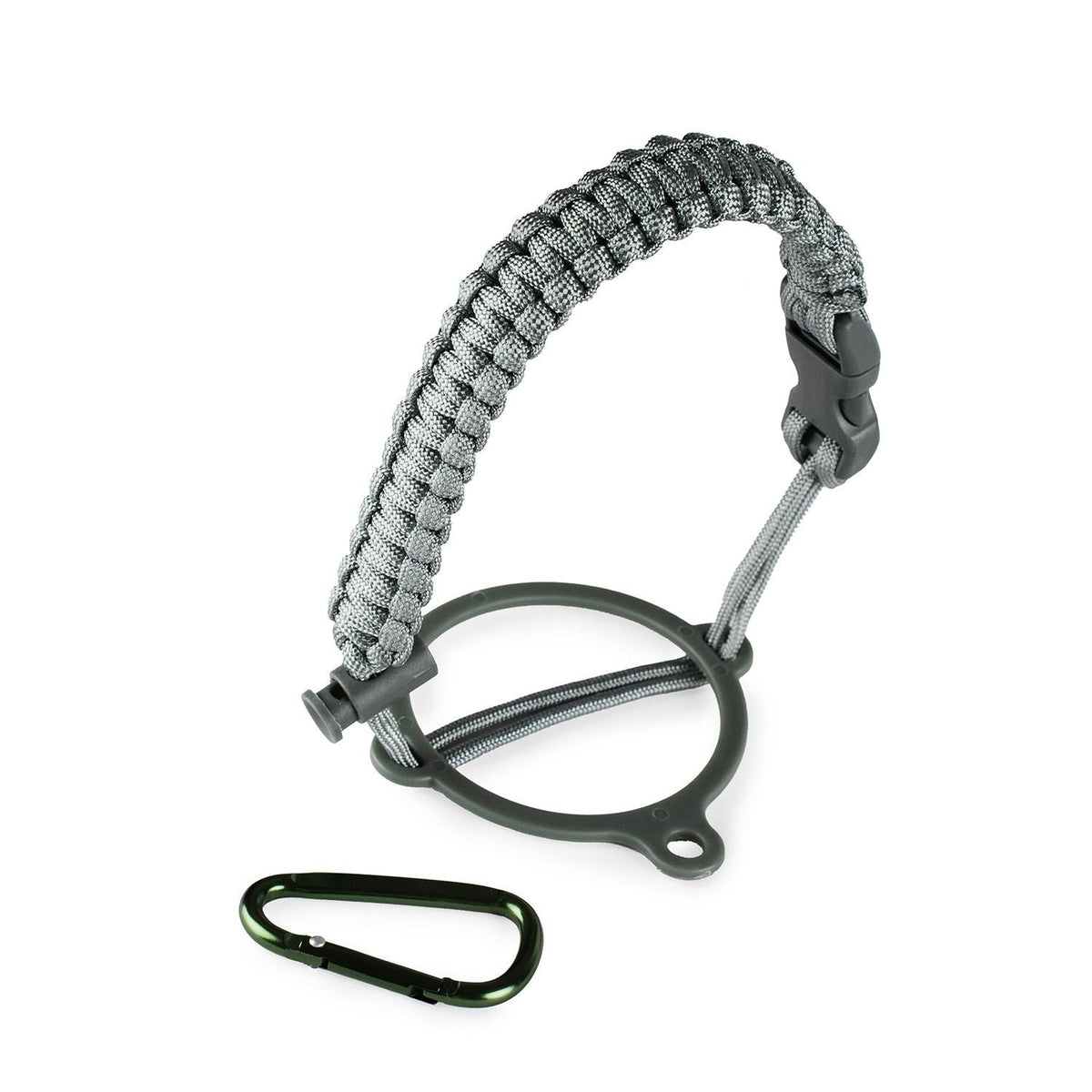 CROSSING | Paracord Bottle Carrier Strap W Carabiner