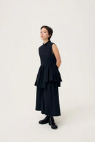 3EIGHTH | Ukabu Dress in Toner Black