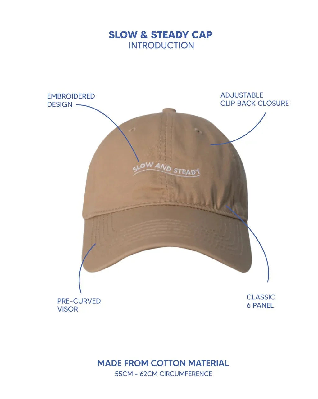 THE EVERYDAY CLUB | Slow & Steady Cap