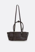 AESTHETIC PLEASURE | Rocco Baguette Bag Ostrich Brown