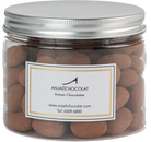 ANJALICHOCOLAT | Cocoa-Dusted Dark Chocolate Almond Dragees