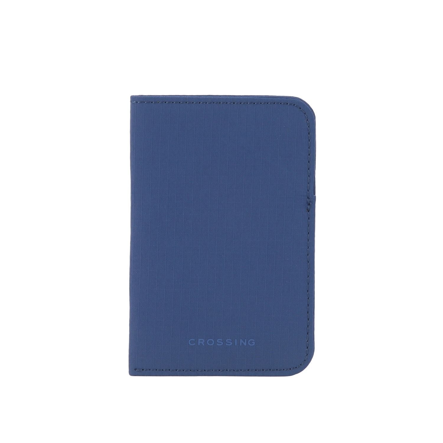 CROSSING | Waterproof Checked Nylon Card Sleeve RFID
