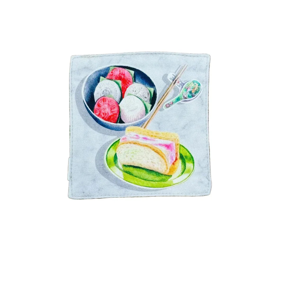 SINGLAPA | Singapore Snacks Coaster
