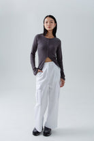 SAERO COLLECTIVE | Split Layer Top | Slate Grey