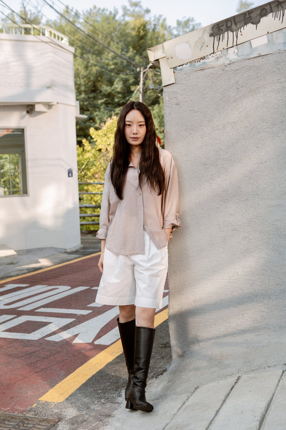 SAERO COLLECTIVE | Oreum Shirt V.2 | Farm Beige