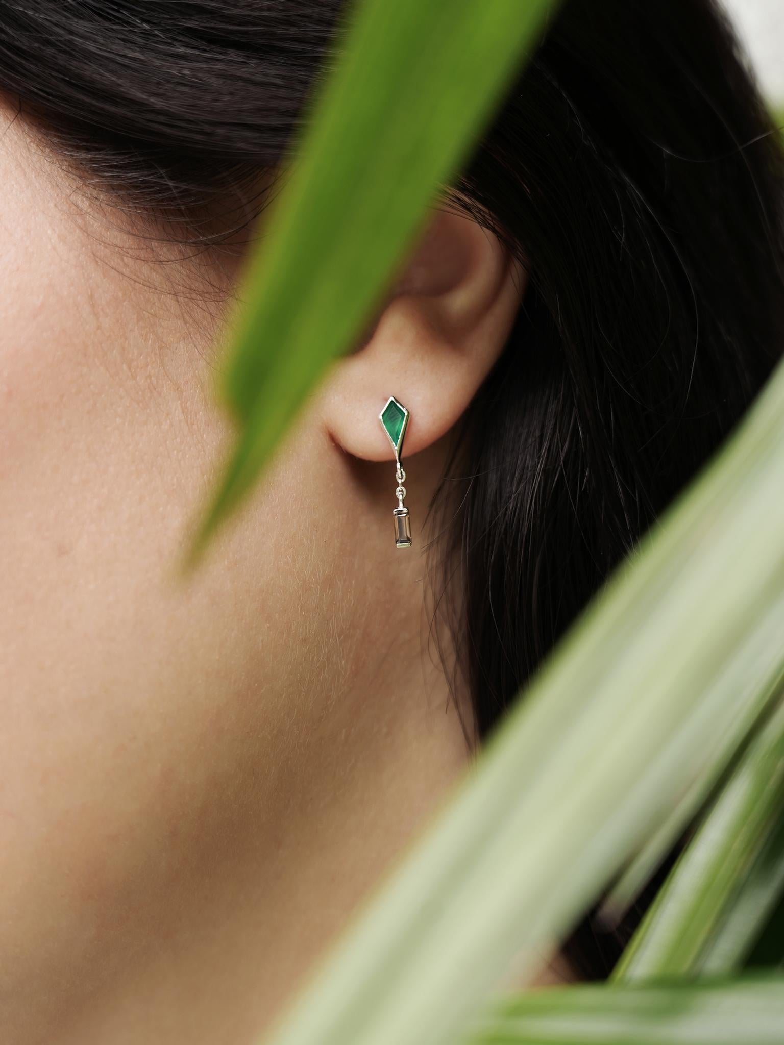 EMBRACE JEWELLERY | Verdant Edge Earrings