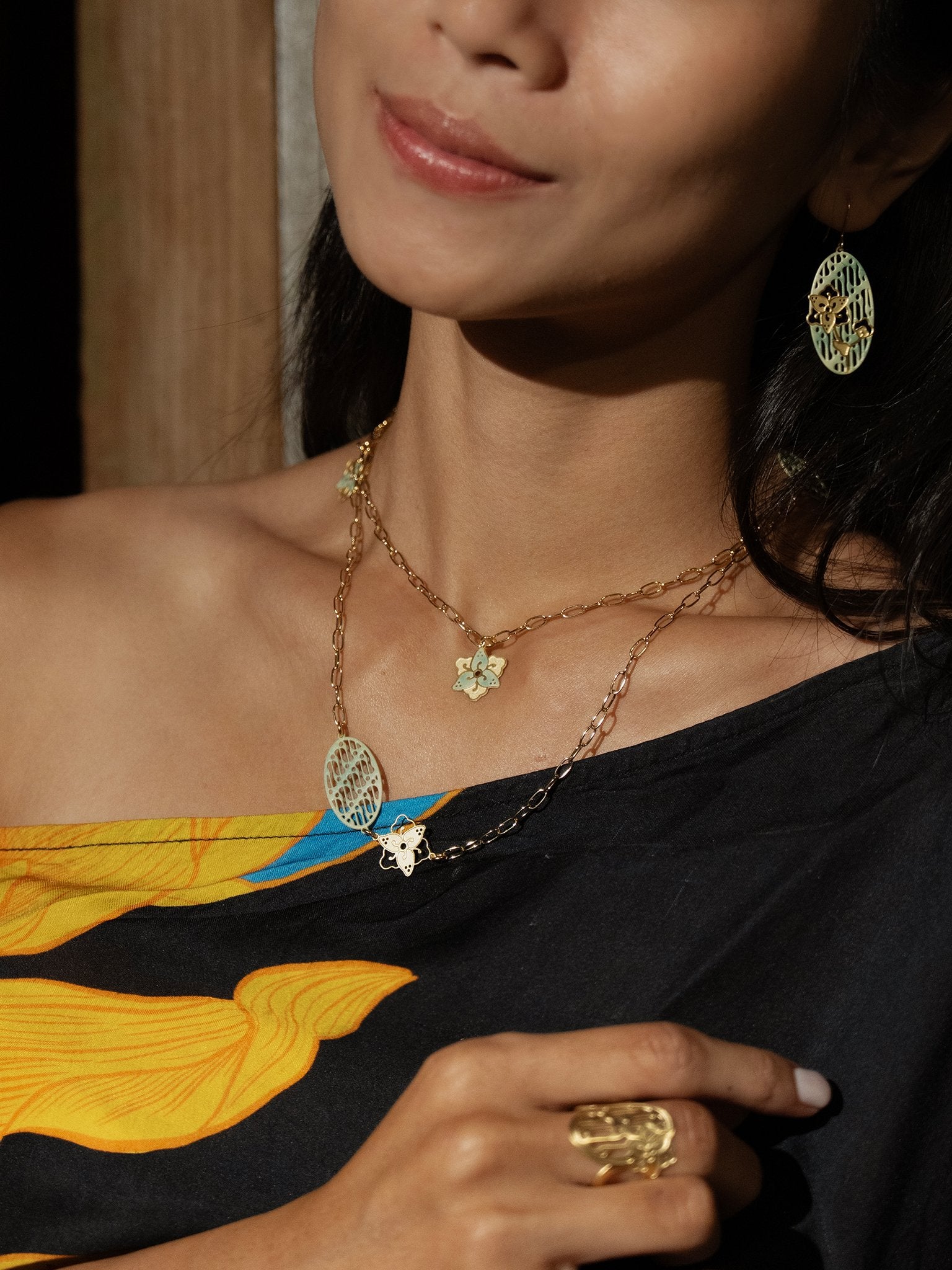 EMBRACE JEWELLERY | Parang Floral Necklace