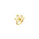 RISIS | Ascocenda Blossom Ring in Gold & Palladium