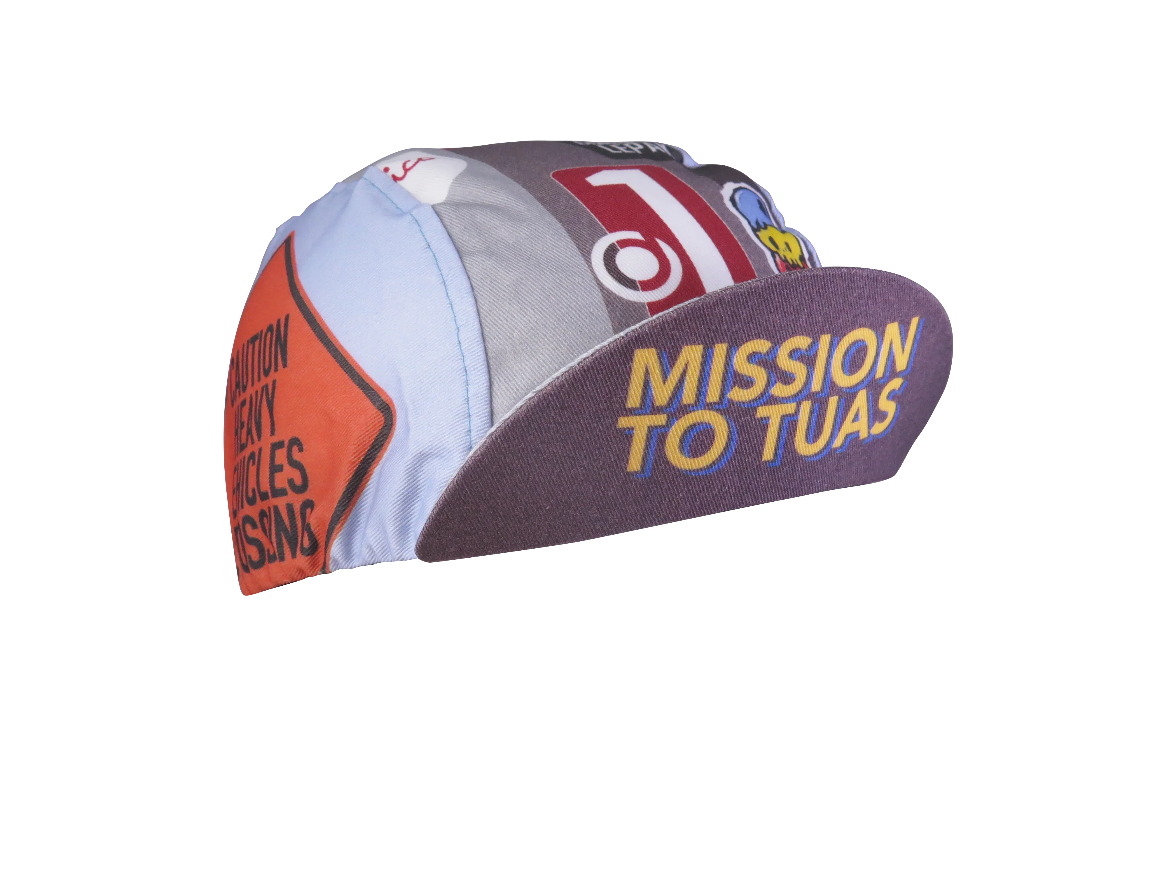 A DESIGN BY TAKACHYA | Cycling Cap - Mission to Tuas