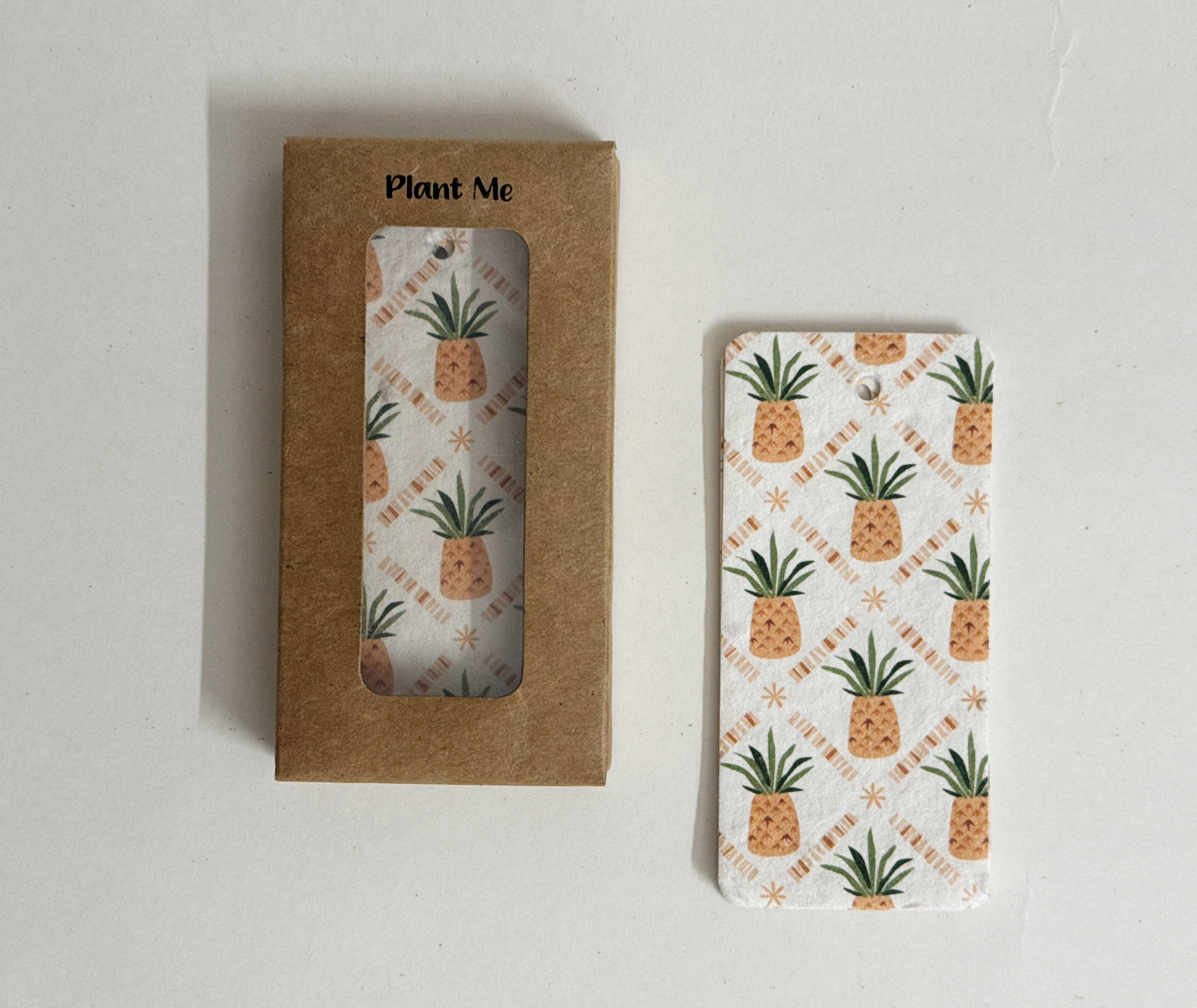 PURPLE AND PURE | Plantable Seed Gift Tags – Set of 10 (Pineapple Pop)
