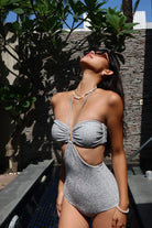 HÁI THE LABEL | Stardust | The Island Halter One Piece 2024 | Starry White