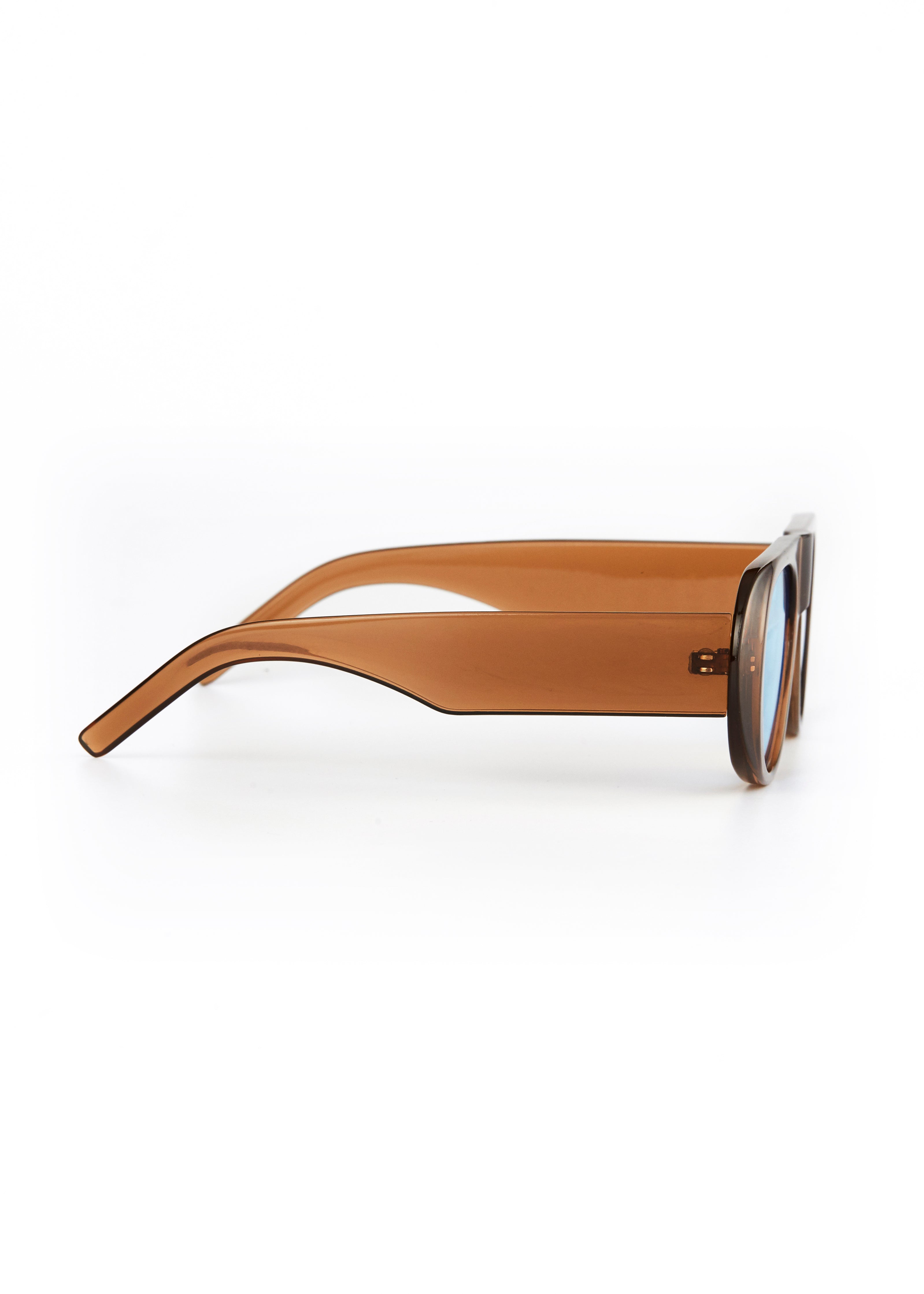 PROJECTWEAR | Eito Wide-Leg Sunglasses Brown/Blue