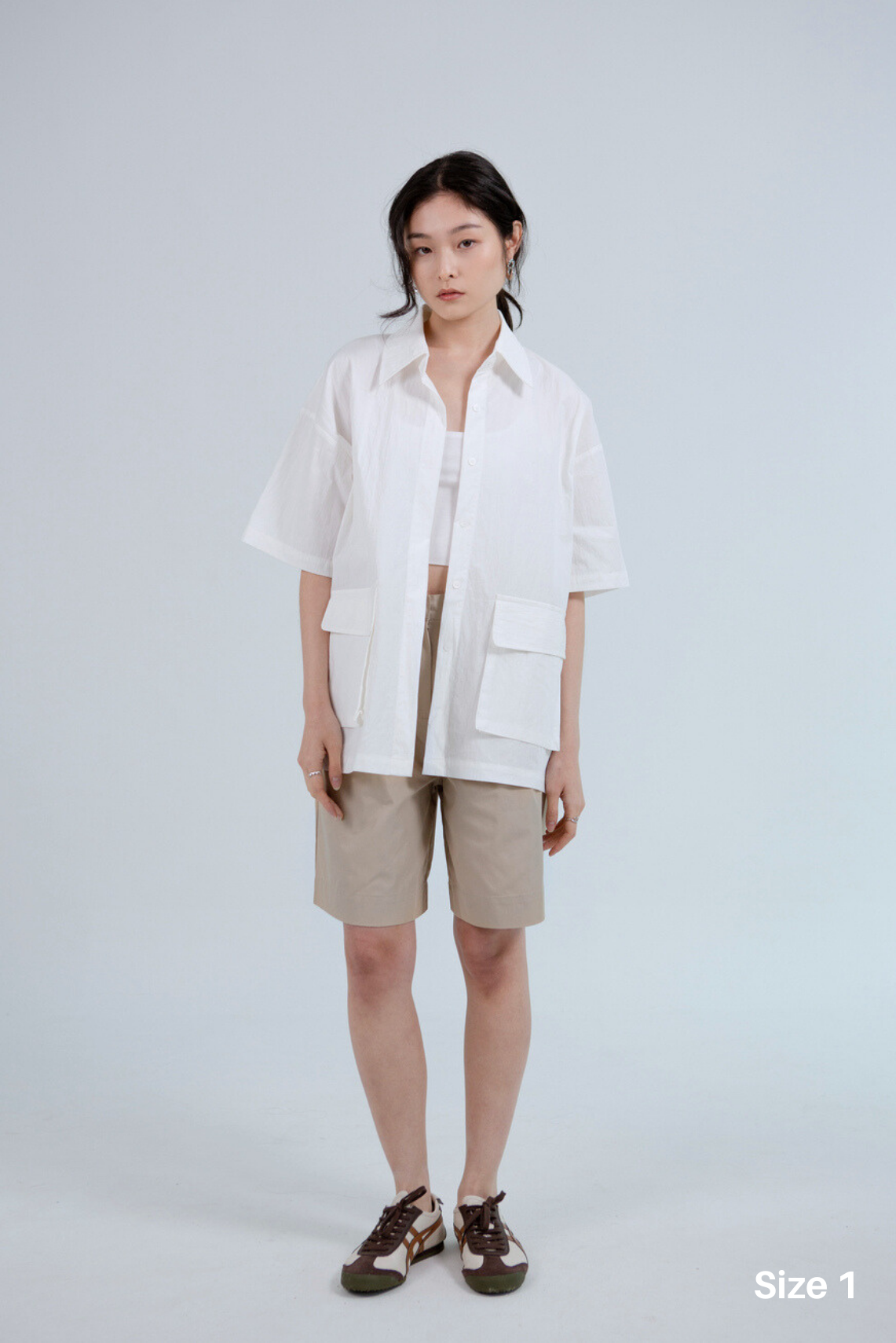 SAERO COLLECTIVE | Boho Overfit Shirt | White