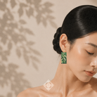 THE ANTECEDENT STORE | Banana Leaf Earrings
