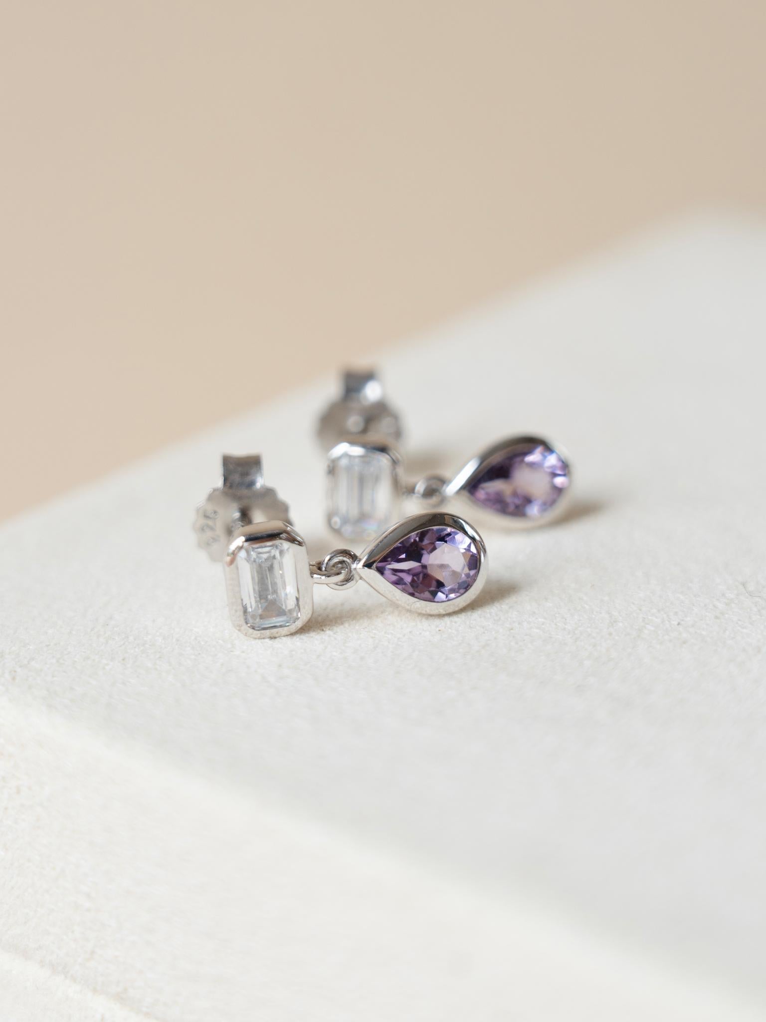 EMBRACE JEWELLERY | Lavender Light Earrings