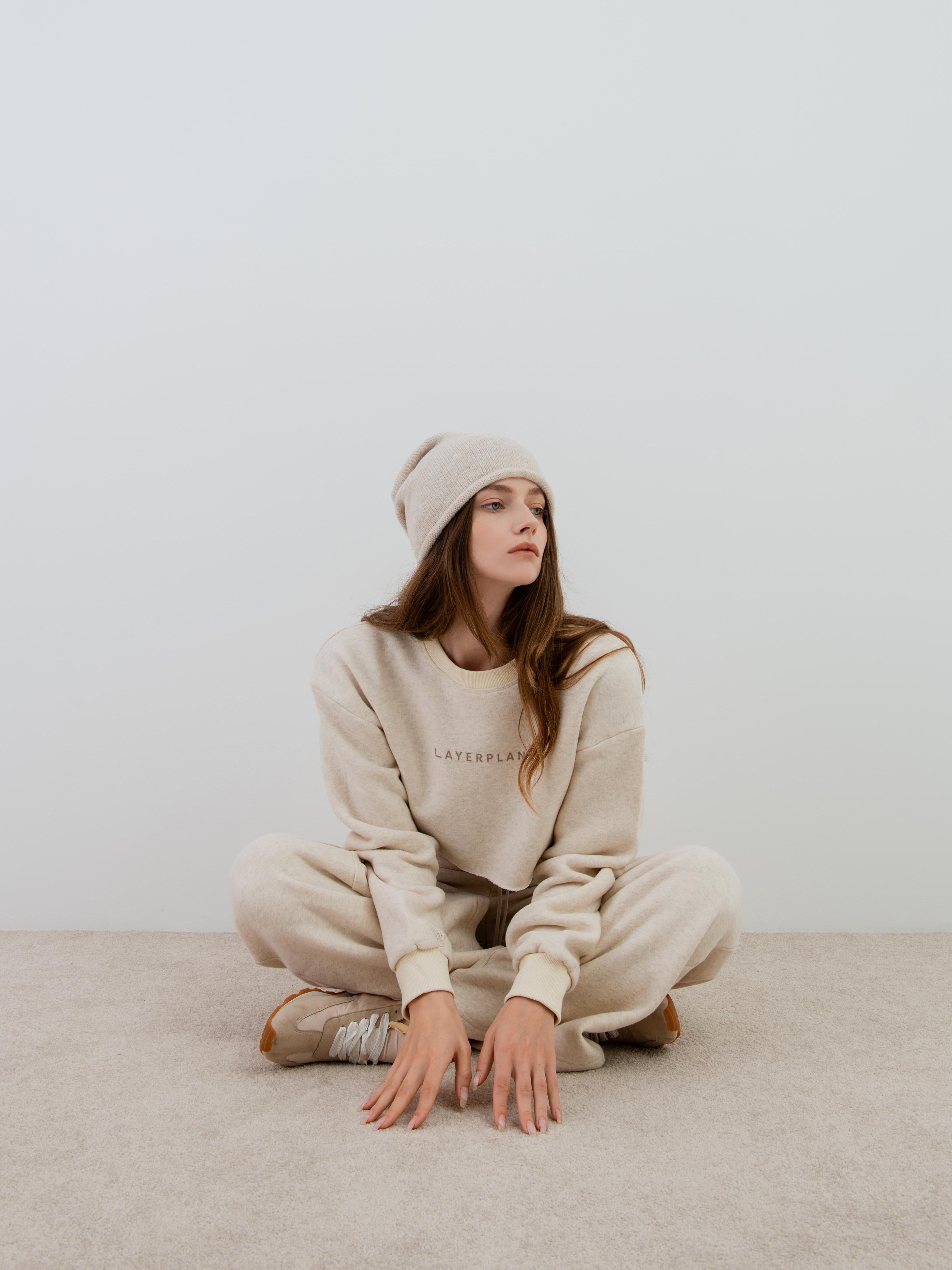 LAYERPLAN | LP Wideleg Logo Sweater Set