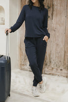 SELENIGHTCO | Airmode Jogger Set With Embroidery