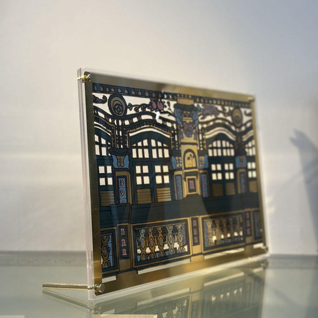 THE ART FACULTY | Laser Etched Art on Metal