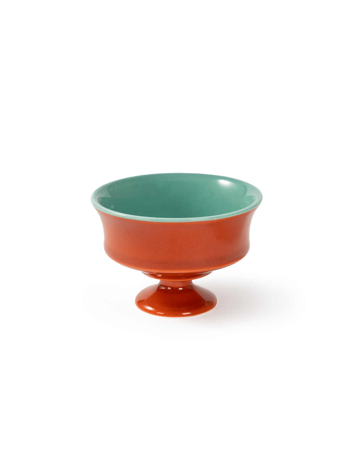 CRAFILAB | Brick Red & Turquoise Tall Cup