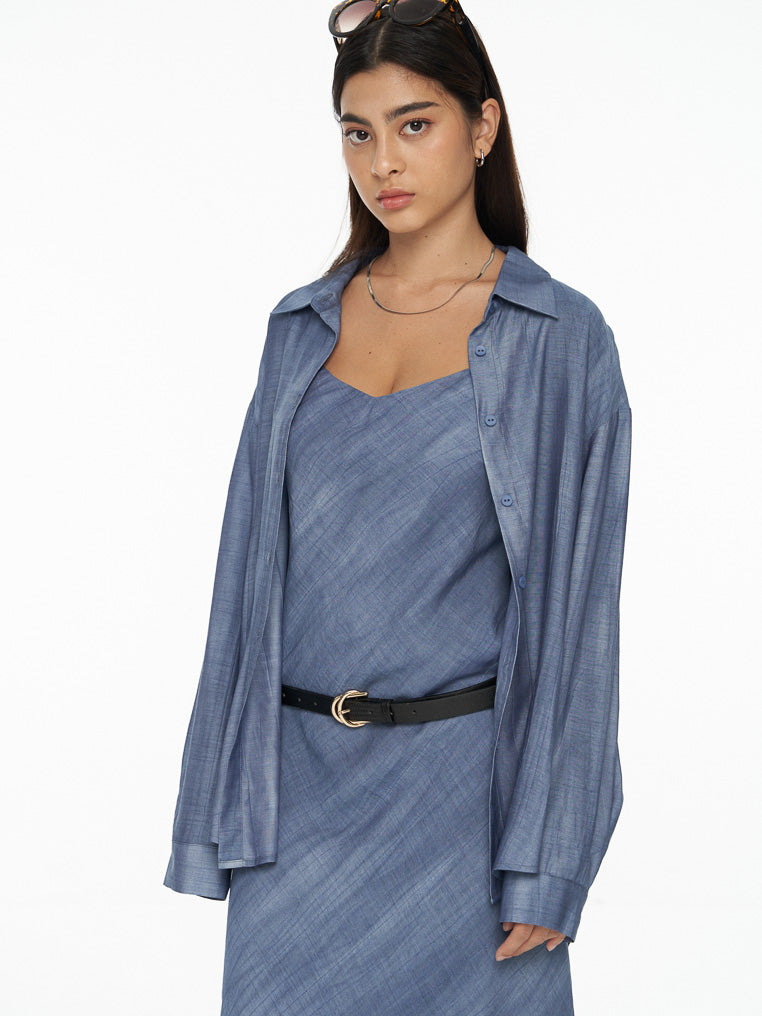 DRESSINGPAULA | Relaxed Long Sleeve Shirt