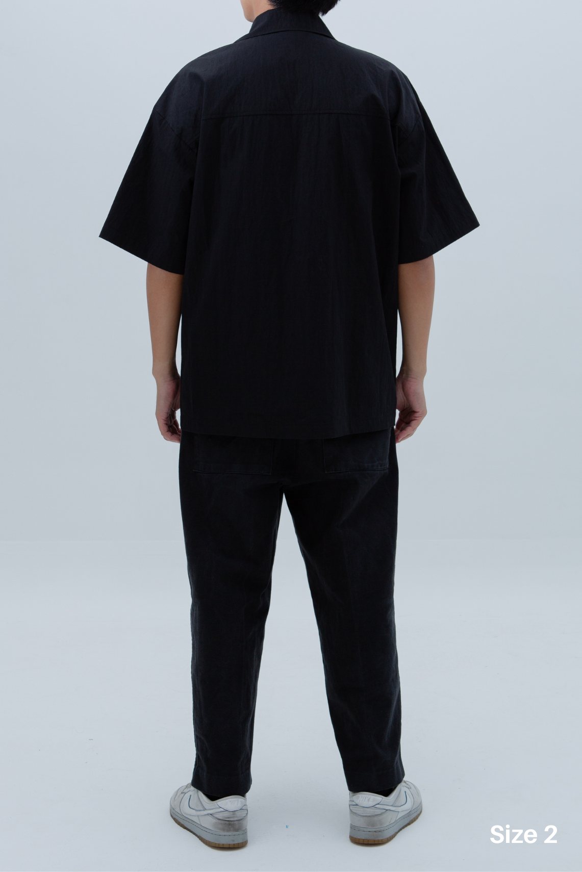 SAERO COLLECTIVE | Boho Overfit Shirt | Black