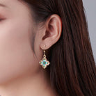 RARE BIRD COLLECTION | Emerald Hill Drop Earrings