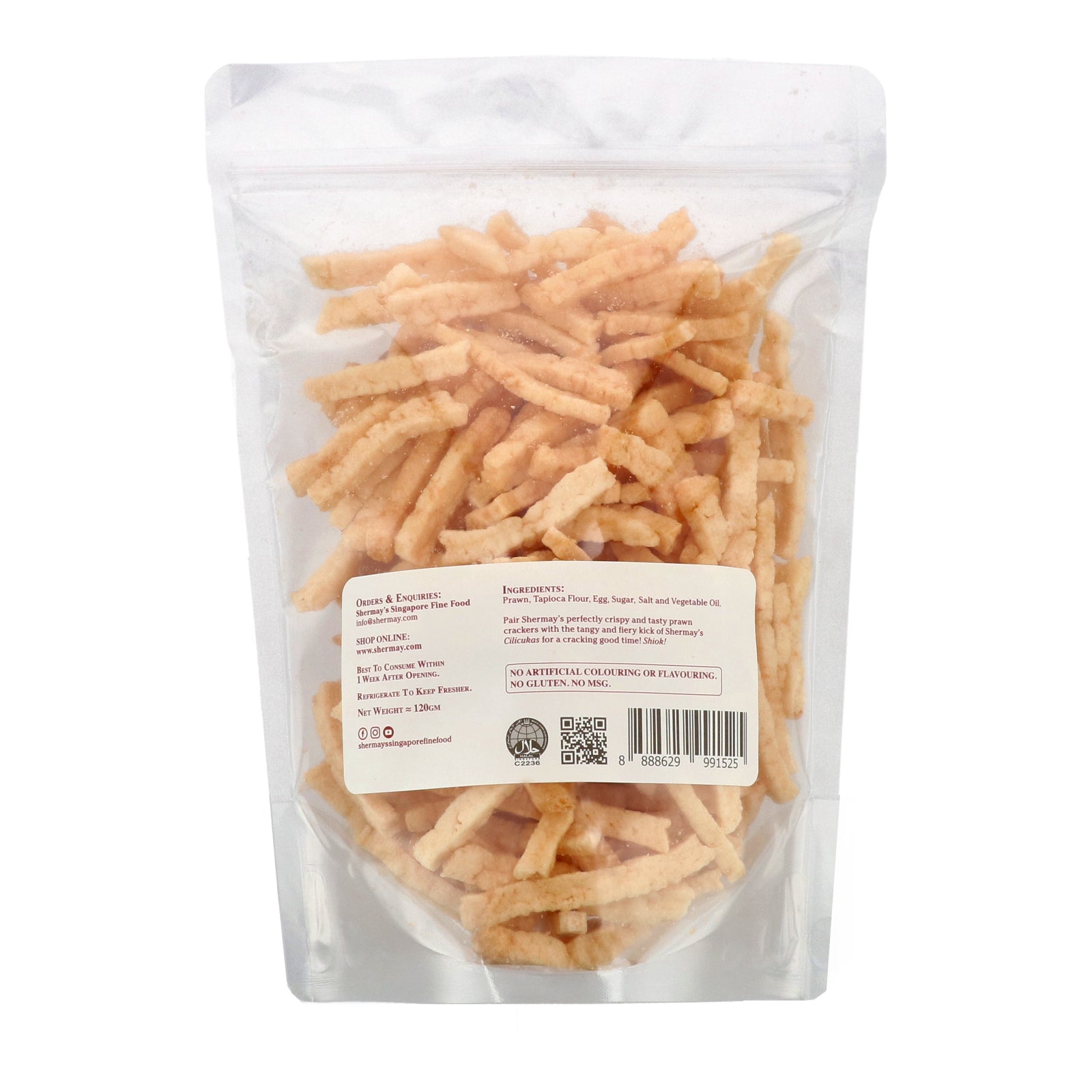 SHERMAY'S SINGAPORE FINE FOOD | Keropok Fries Packet