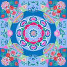 BINARY STYLE | Peranakan Bricollage Premium Silk Scarf