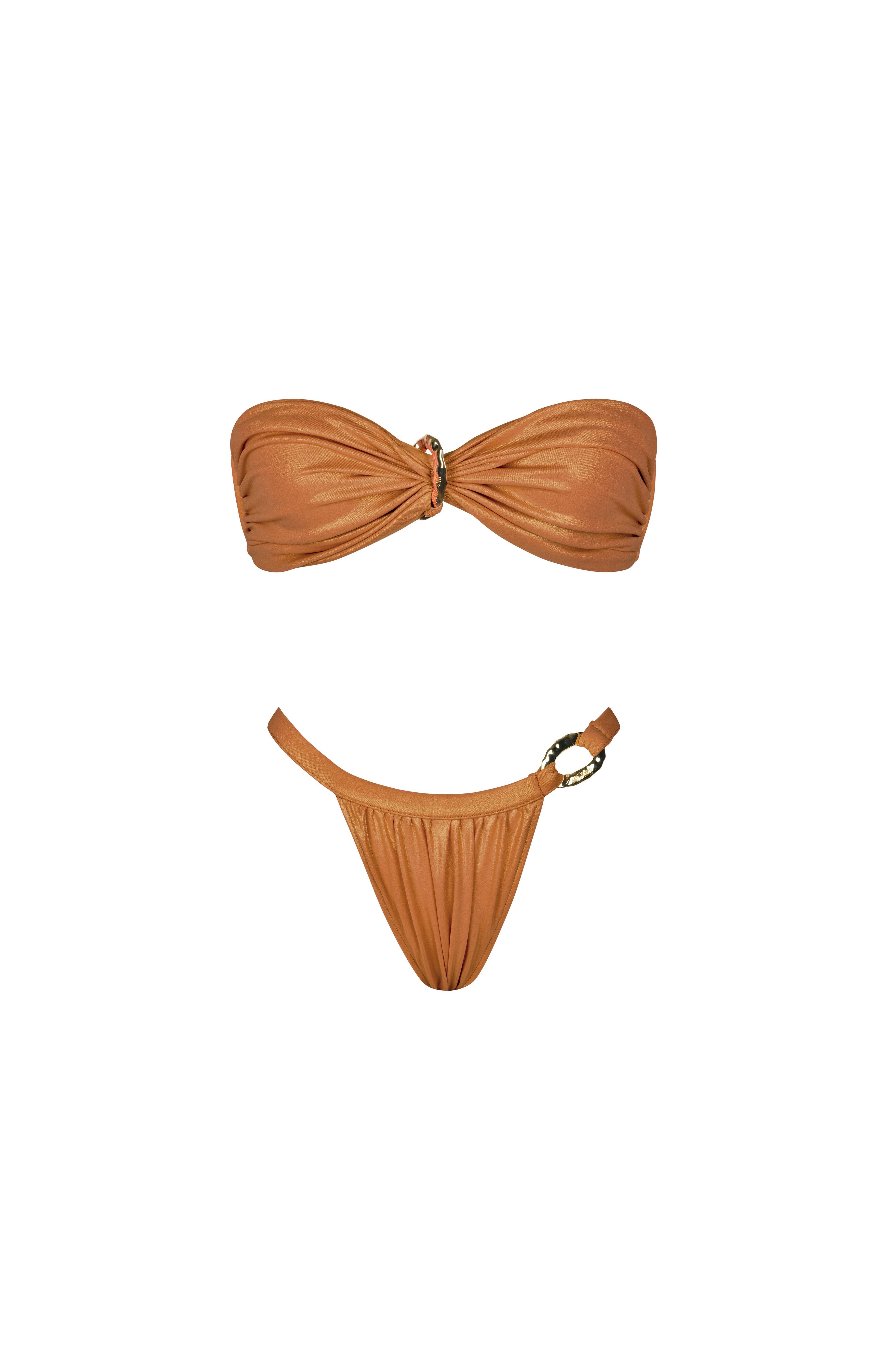 AANOUKIS | Sirena Wet Brown 2P