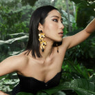 BOHEME BY VERO | Orchidea Double Earrings