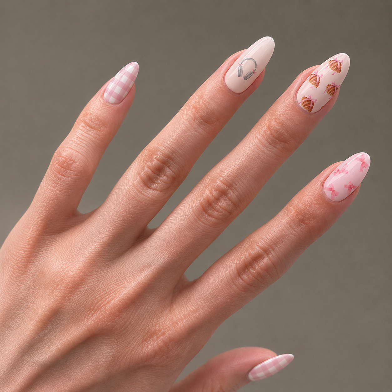 NODSPARK | Soft Girl Singapore Nail Wrap Manicure
