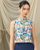 DOTTED LINE | Bonnie Cheongsam Top