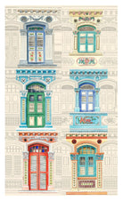 SINGLAPA | Peranakan Windows Tea Towel