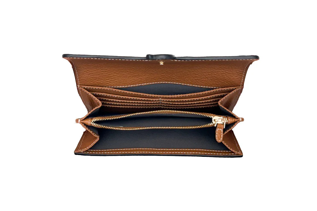 ROUNN | Flap Wallet - Hazel