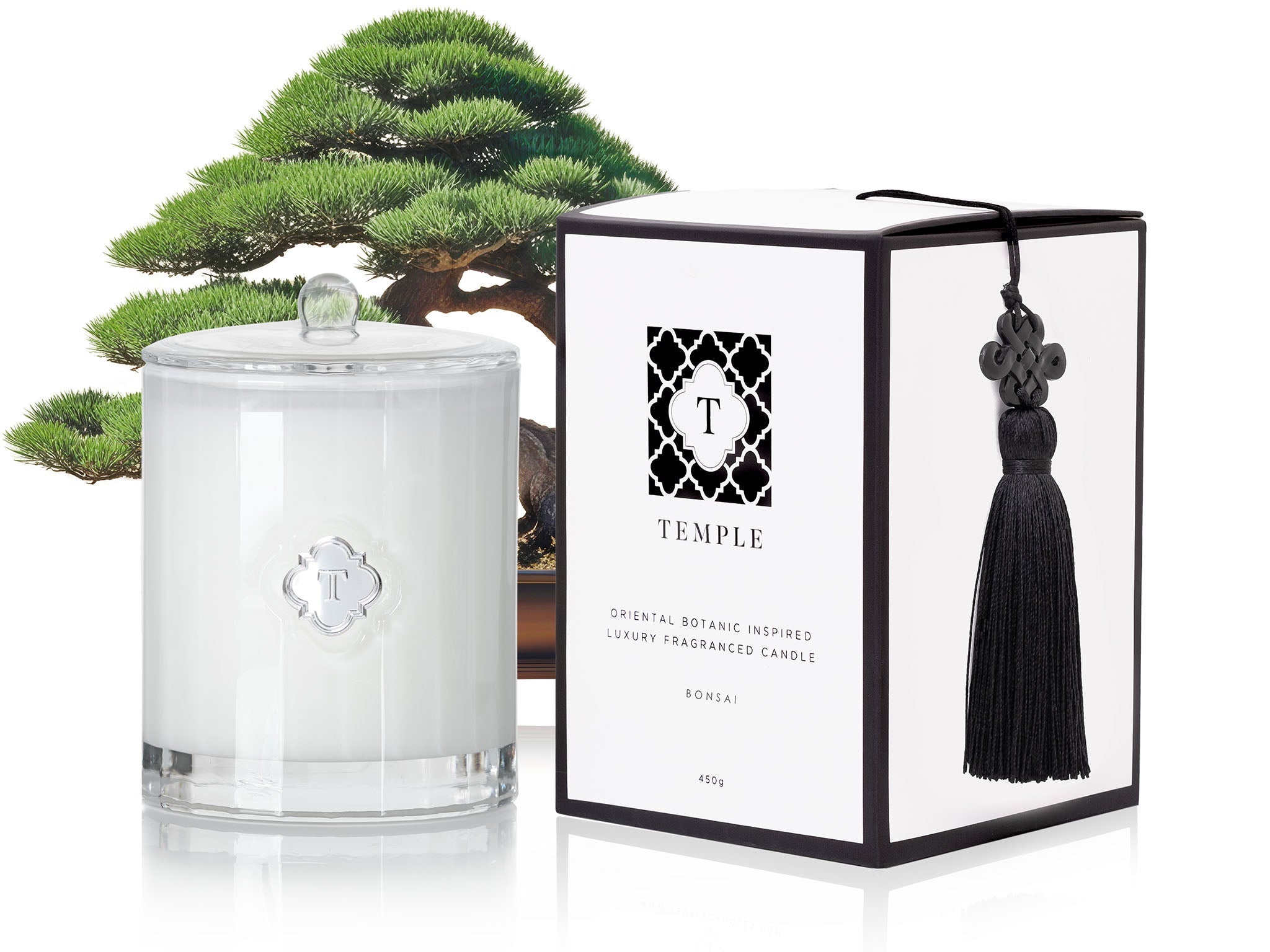 TEMPLE CANDLES | Luxury Fragranced Candle - Bonsai