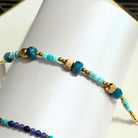 THE ANTECEDENT STORE | B - Direction & Strength Apatite With Turquoise Crystal Bracelet