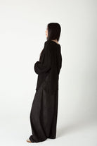 SAERO COLLECTIVE | Myeon Long Sleeve Top | Black