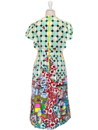 TRIOLOGIE | Kopitiam Petal Sleeve With Buttons Dress